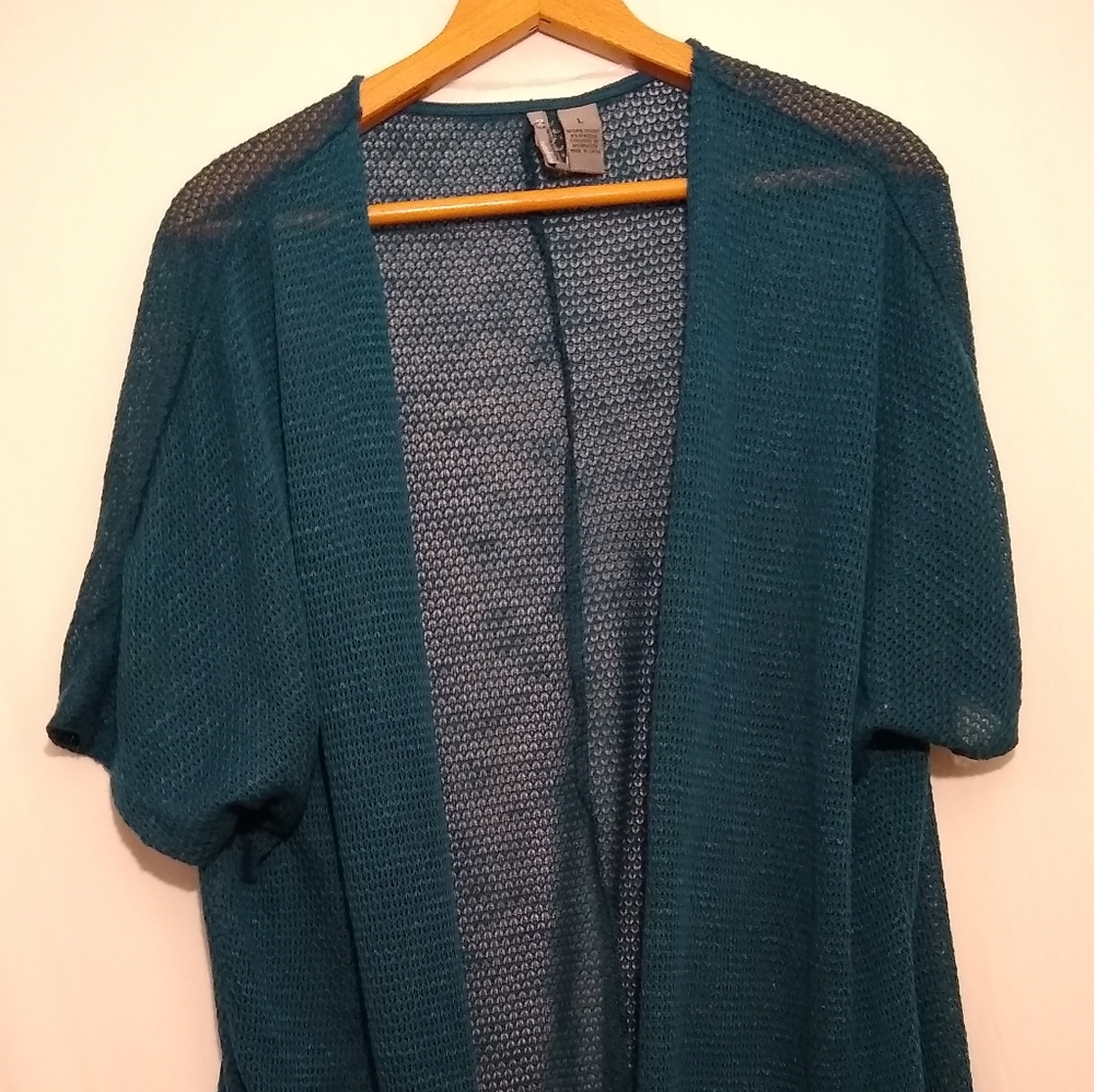 ND Cardigan with Fringe trim